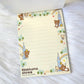 San-x Rilakkuma Korilakkuma Large Memo Pad Kawaii Japan