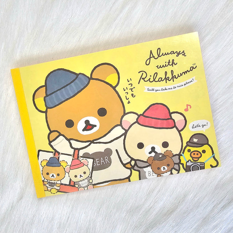 San-x Rilakkuma Korilakkuma Large Memo Pad Kawaii Japan