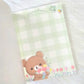 San-x Rilakkuma Korilakkuma Large Memo Pad Kawaii Japan