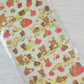 San-x Rilakkuma Stickers Sticker Sheet Kawaii Japan Collectible