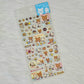 San-x Rilakkuma Stickers Sticker Sheet Kawaii Japan Collectible