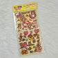 San-x Rilakkuma Stickers Sticker Sheet Kawaii Japan Collectible