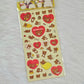 San-x Rilakkuma Stickers Sticker Sheet Kawaii Japan Collectible