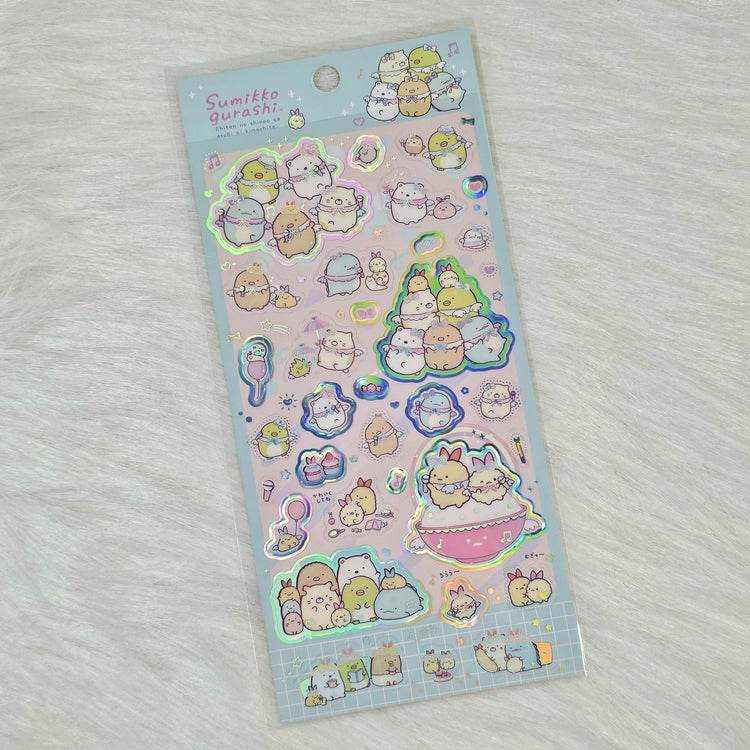 San-x Sumikko Gurashi Stickers Sticker Sheet Kawaii Japan Collectible