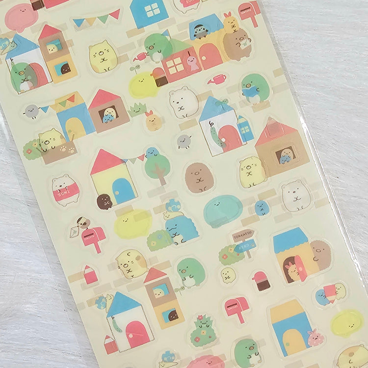 San-x Sumikko Gurashi Stickers Sticker Sheet Kawaii Japan Collectible