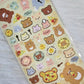 San-x Rilakkuma Stickers Sticker Sheet Kawaii Japan Collectible