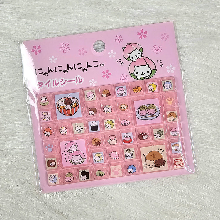 San-x Rilakkuma Stickers Sticker Sheet Kawaii Japan Collectible