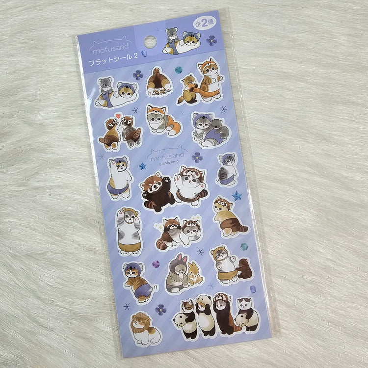 Mofusand Stickers Sticker Sheet Kawaii Japan Collectible