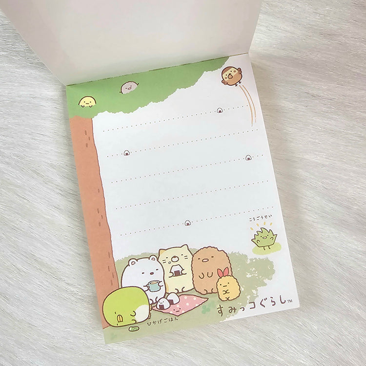 Sumikko Gurashi Mini Memo Pad Stationery Collectible Gifts