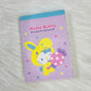 Colorful Bunny Mini Memo Pad Stationery Collectible Gifts Deadstock