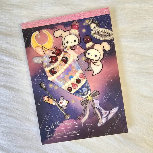 Sentimental Circus Large Memo Pad Kawaii Stationery Notepad Collectible Gifts