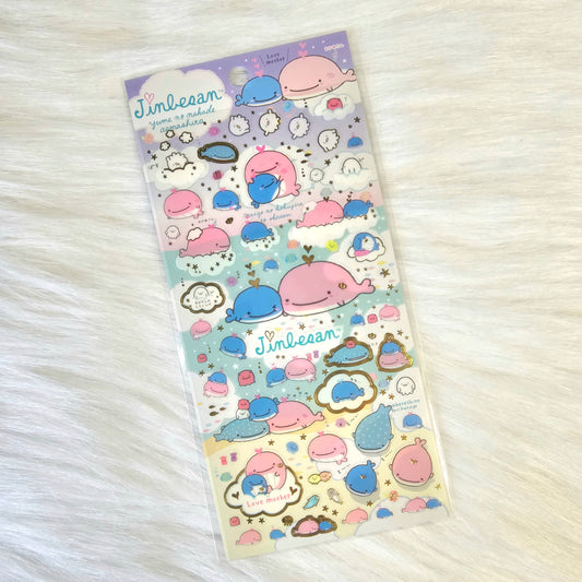 San-x Jinbesan Kawaii Mother Love Sticker Sheet Stickers Japan 2019