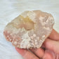 Flower Agate Slice Slab Minerals Stones Natural BONUS INFO CARD