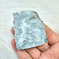 Larimar Slab Pocket Stone BONUS Info Card Crystals Minerals Stones Gifts