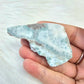 Larimar Slab Pocket Stone BONUS Info Card Crystals Minerals Stones Gifts