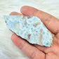 Larimar Slab Pocket Stone BONUS Info Card Crystals Minerals Stones Gifts