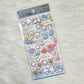 Awawa chan Stickers Sticker Sheet Kawaii Japan Collectible