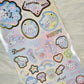 Kawaii Fancy Collection Stickers Sticker Sheet Japan