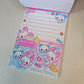 Happy March Large Memo Pad Kamio Japan Kawaii Japan