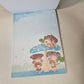 Kinoko no Mori Large Memo Pad Rain Kawaii Stationery Notepad Used