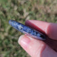 Sodalite Natural Worry Stone Handcrafted Thumb Pocket Stone Anxiety Relief Comfort Gifts BONUS Info Card