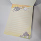 Horror House Large Memo Pad Postcard Sticker Page Kawaii Stationery Notepad Used
