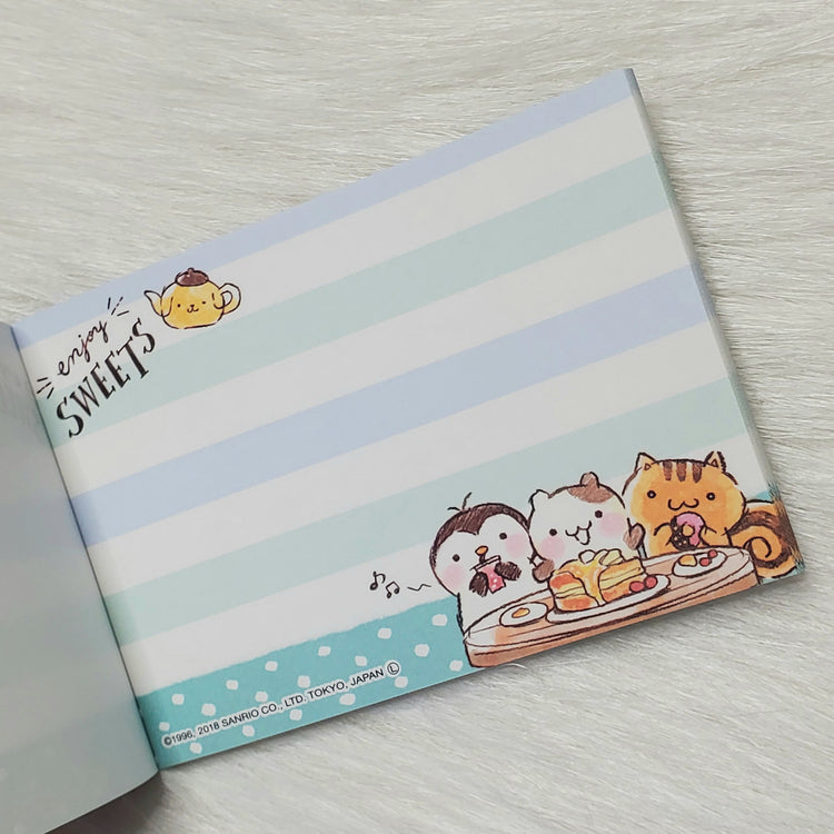 Pompompurin Mini Memo Pad Stationery Japan Collectible Gifts