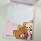 San-x Rilakkuma Large Memo Pad Kawaii Japan