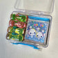 Awawa chan Kawaii Stamp set stampers Japan Retro Collectible Gifts Planner Used