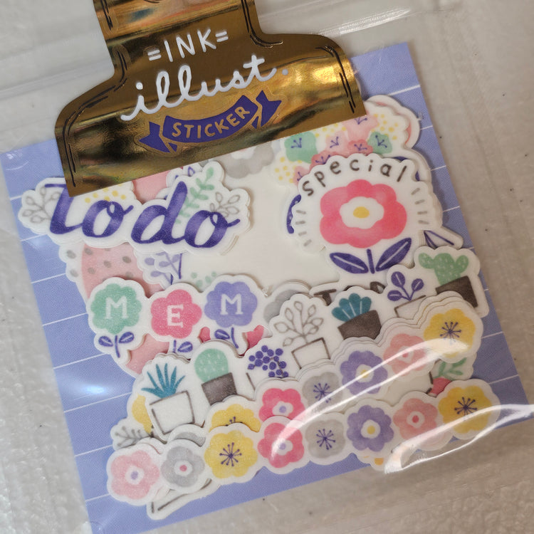 Mind Wave Inc. Japan Stickers Sticker Flakes Kawaii Collectible Cute