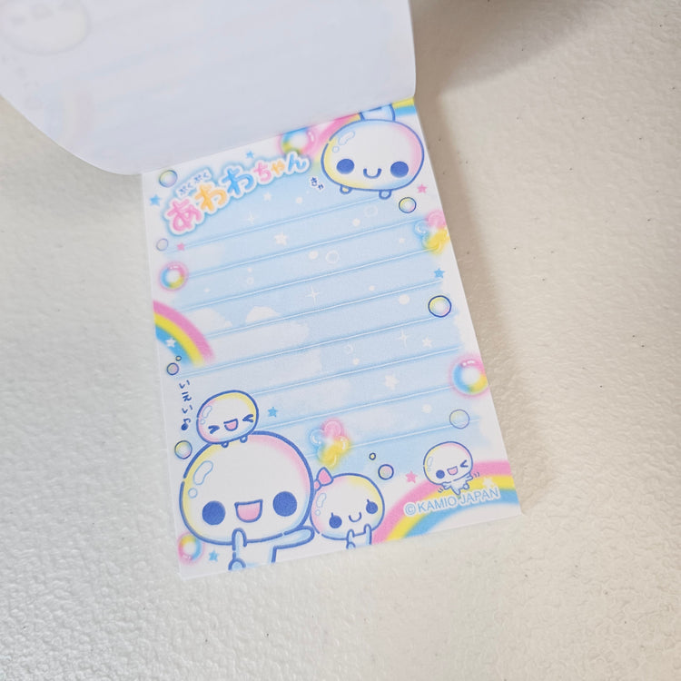 Awawa chan Mini Memo Pad Kawaii Stationery Retro Collectible Gifts