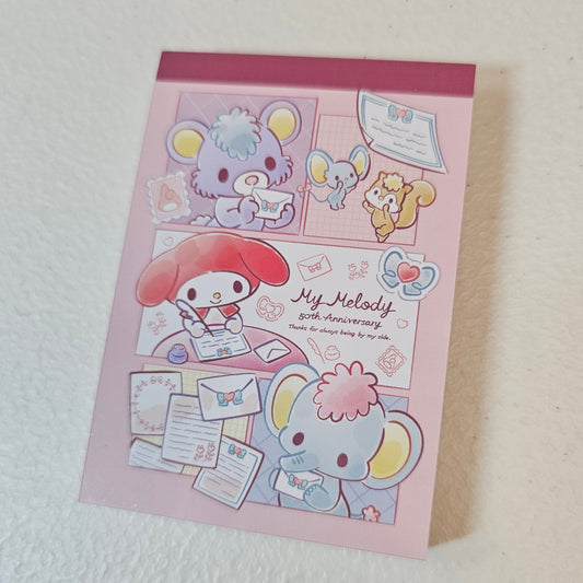 My Melody Mini Memo Pad Kawaii Stationery Collectible Gifts Deadstock