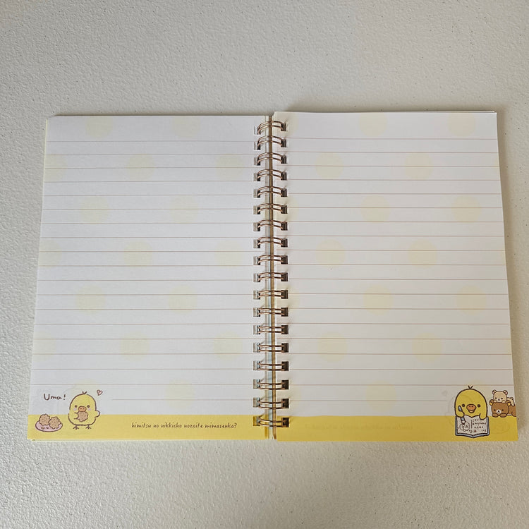 Kiirotori Journal Notebook Back To School Spiral Notes Kawaii Organization