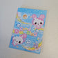 Candy Twins Kamio Japan Mini Memo Pad Kawaii Stationery Collectible Gifts