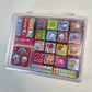 Soda Pop Kawaii Stamp set stampers Japan Retro Collectible Gifts Planner Used