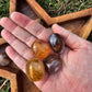 Golden Healer Stones .5 lb Crystals Collectible Healing Reiki Polished LOT