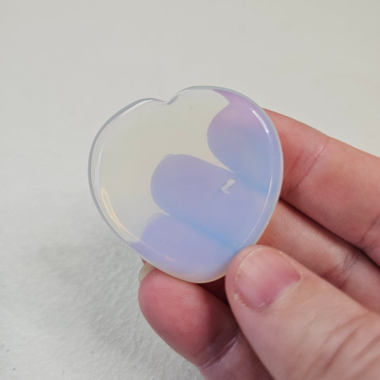 Opalite Worry Pocket Stone BONUS Info Card Gifts