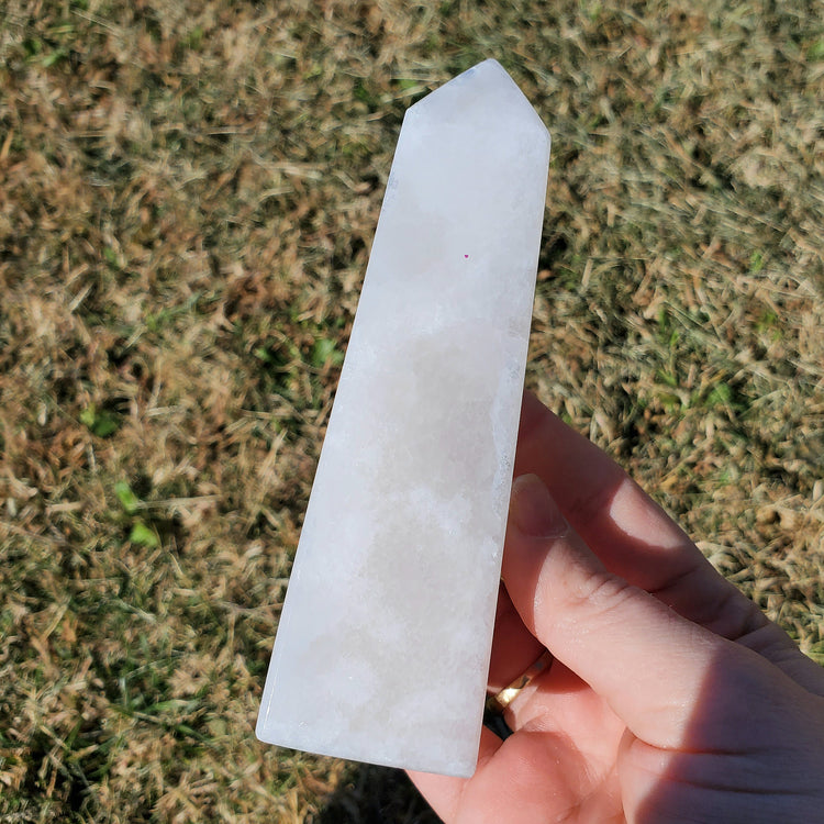 Pineapple Calcite Tower Obelisk Crystal Gift Gorgeous Quality