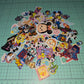 Cartoon Character Kawaii Sticker Flakes 100 Lot Sack Gifts Collectible Japan