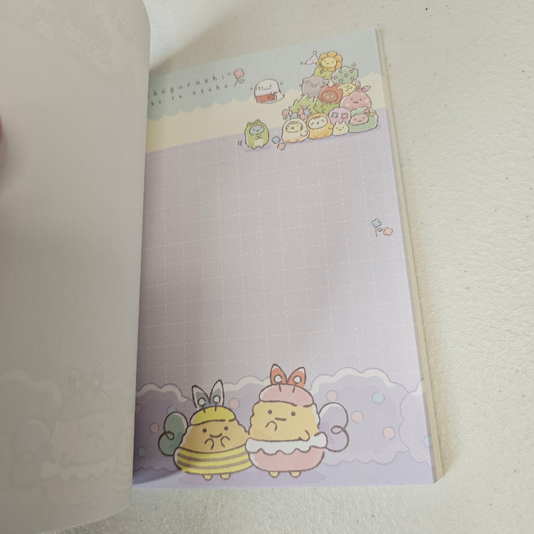 San-x Sumikko Gurashi Large Memo Pad Kawaii Japan Back To School Gifts Beautiful Unique Designs 2021 Stationery Design
