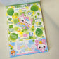 Dream Candy Twins Memo Pad Kawaii Stationery Collectible Gifts