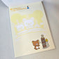 Rilakkuma Large Memo Pad Kawaii Stationery Notepad Collectible Used