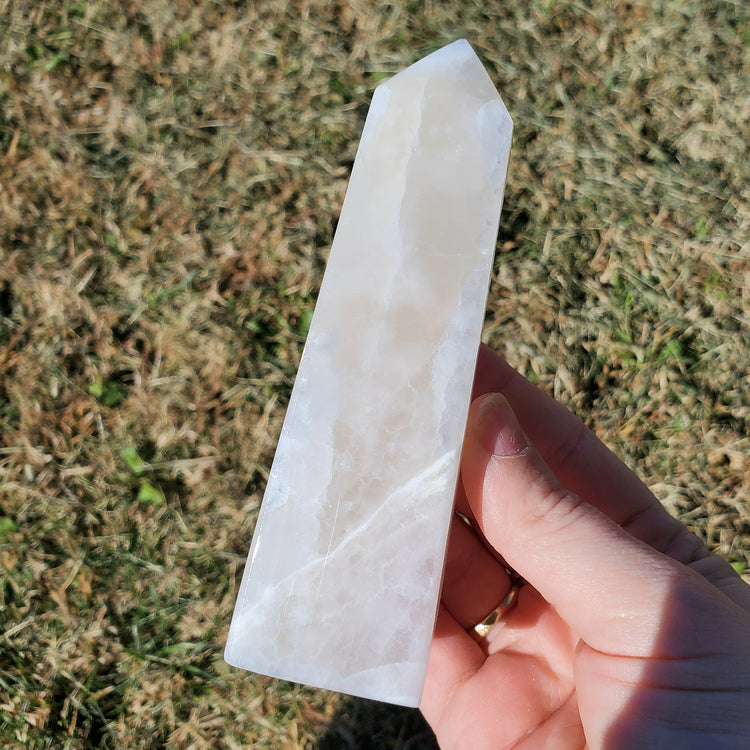 Pineapple Calcite Tower Obelisk Crystal Gift Gorgeous Quality