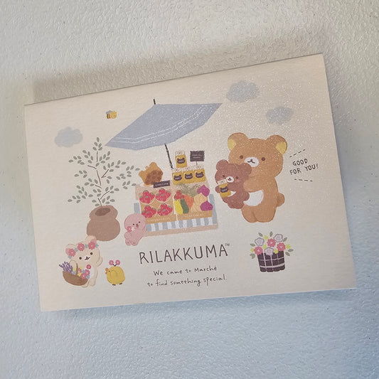 Rilakkuma Memo Pad Kawaii Stationery Collectible Gifts Used