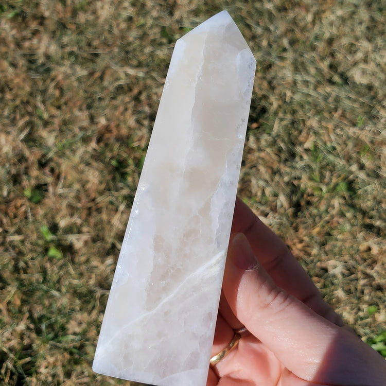 Pineapple Calcite Tower Obelisk Crystal Gift Gorgeous Quality