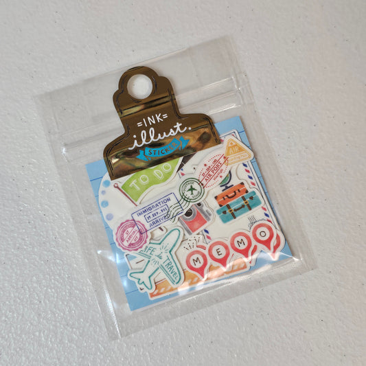 Mind Wave Inc. Journey Japan Stickers Sticker Flakes Kawaii Collectible Cute