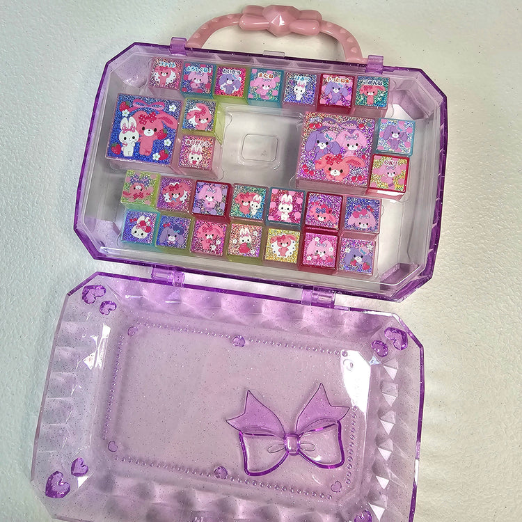 Sugarbunnies Kawaii Stamp set stampers Japan Retro Collectible Gifts Planner Used Deadstock