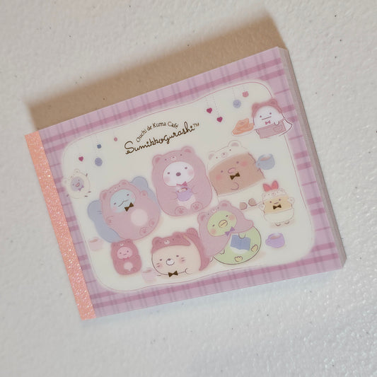San-x Rilakkuma Kawaii Memo Pad Stationery Collectible Gifts