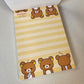 Rilakkuma Large Memo Pad Sticker Page Kawaii Stationery Notepad Collectible Used