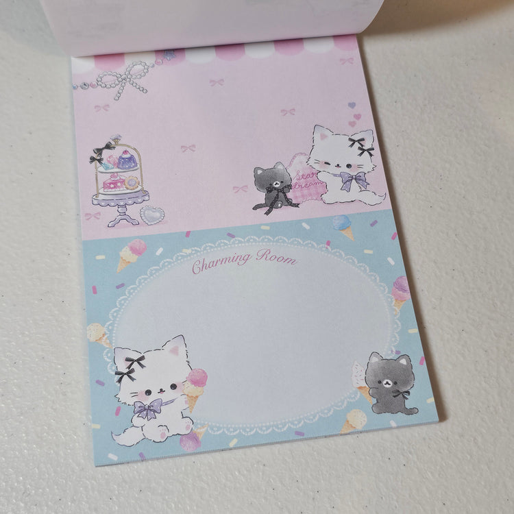 Crux Charming Room Large Memo Pad Kawaii Stationery Notepad Collectible Gifts